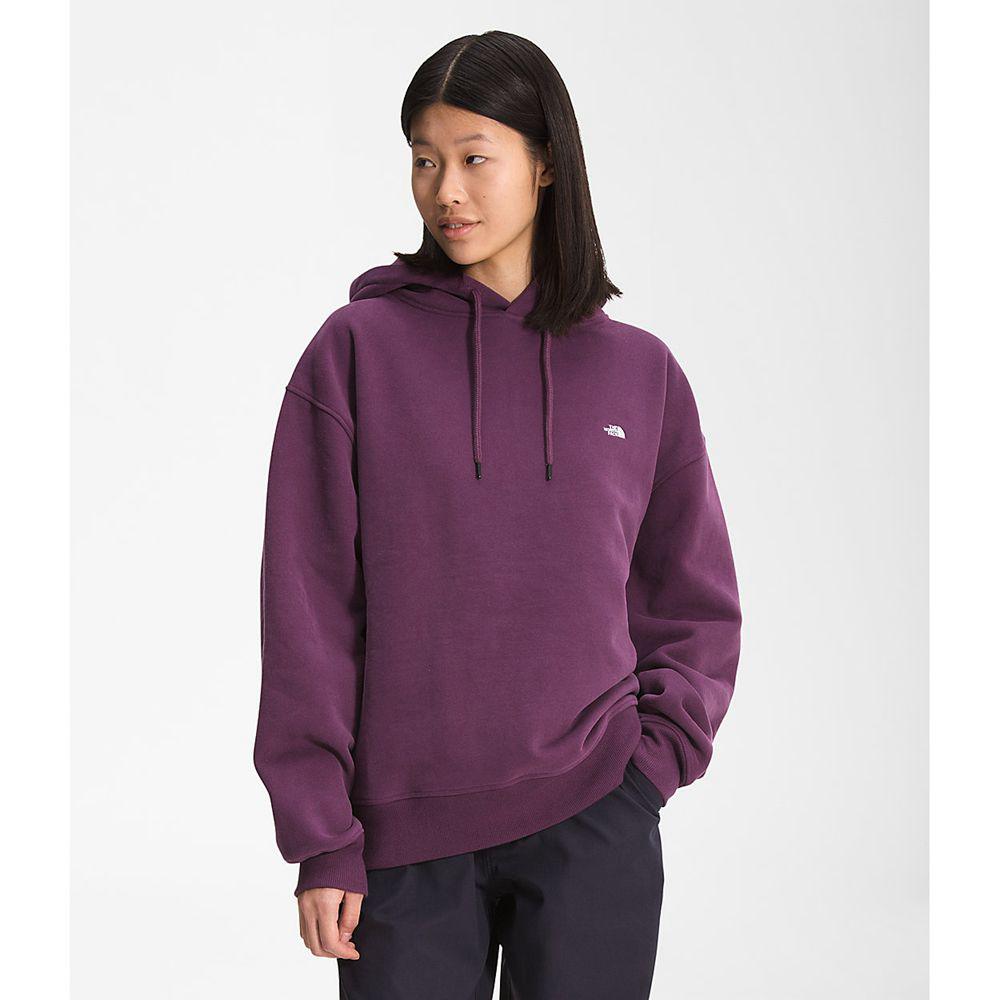 The North Face City Standard Γυναικεια Φούτερ Hoodie - Μπορντο / Μαυρα (UQFD10748)